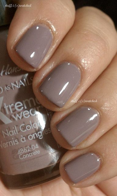 Lilac Mauve Nails, Taupe Dip Powder Nails, Neutral Gray Nails, Buildable Gel Nails, Neutral Tone Nails, Greige Nails, Taupe Nail Polish, Mauve Nail Polish, Taupe Nails