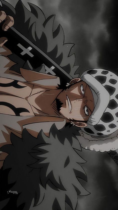 Law One Piece Manga, Law One Piece Wallpaper, Trafalgar Law Manga, Trafalgar Law Anime, Law From One Piece, Dragon One Piece, Law Wallpaper, One Piece Law, Trafalgar Law One Piece