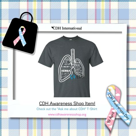 CDH News - “Ask me about CDH” T-Shirt – shop item available in the store today. Click below to see this awareness t-shirt in the CDH Awareness Shop! Spread your love and support for … The post “Ask me about CDH” T-Shirt – Shop Item appeared first on . Cdh Awareness, Love And Support, Contest Design, Ask Me, Shirt Shop, Shirt Designs, Tshirt Designs, Women's Top, T Shirt