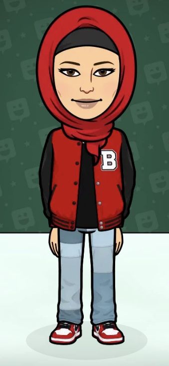 Hijabi Bitmoji, Bitmoji Outfit Ideas, Bitmoji Outfits, Outfits Muslim, Outfits Hijab, Aesthetic Streetwear, Red Aesthetic, Outfit Ideas, Mario Characters