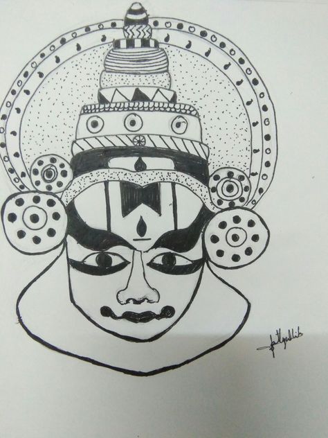 Kathakali#pen drawing#0.4 Kathakali Drawing Easy, Kathakali Drawing, Pre Wedding Photoshoot Outdoor, Easy Drawing, Pre Wedding Photoshoot, Pen Drawing, Wedding Photoshoot, Pre Wedding, Easy Drawings