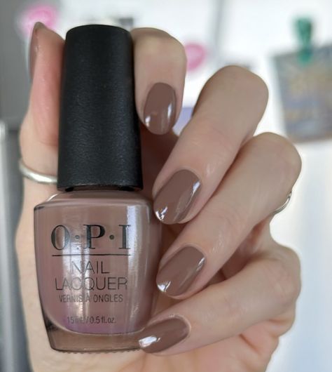 The Best Brown Nail Polishes for Fall | Livwithbiv Opi Bonfire Serenade, Fall Nail Colors Opi, Opi Nail Polish Colors, Brown Nail Polish, Brown Nail, Opi Nail Colors, Nail Polish Colors Fall, Essie Gel Couture, Fall Gel Nails