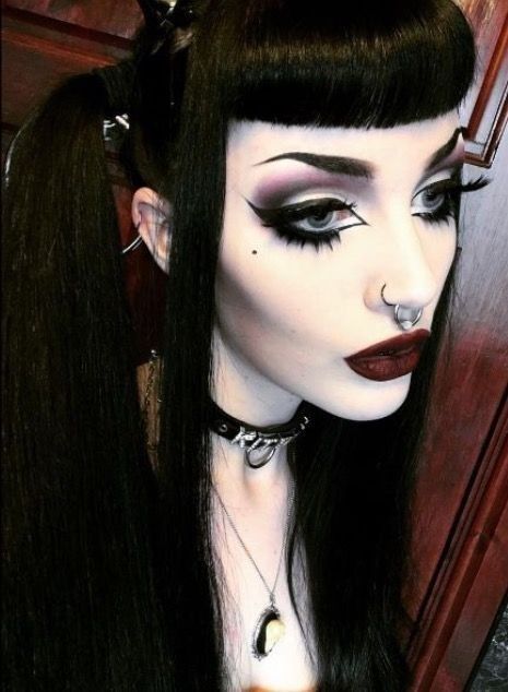 Maquillage Goth, Goth Eye Makeup, Alternative Girl, Punk Makeup, Gothic Girl, Alt Makeup, Aesthetic Goth, Drag Makeup, Alternative Makeup