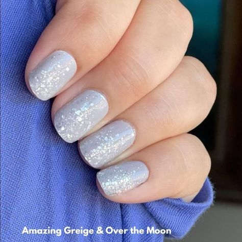 Color Street “Over The Moon” Cosmic Shimmer, Clear Satiny White Glitter Dipped Shade. Can Be Worn Over Bare Nails Or Over Other Colors. Looks Amazing On Top Of Other Colors To Add Sparkle To Your Manicure. This Set Contains 16 Strips, Prep Pad & File. Set Includes A Free Accent Nail! Pics Do Include Other Styles Not Included In Sale But Shown For Style Ideas. Mix & Match Nail Strips. Bundle For Discounts! Nail Strips Include A 100% High Quality Nail Polish Base/Color/Top Coat. Salon Quality Manicure In Just Minutes. No Dry Time, Smudges Or Streaks. Lasts Up To 10 Days & Remove With Regular Nail Polish. Ref: 1810 112 Cosabelladolce Color Street Over The Moon, Mix Match Nails, Nail Pics, Overlay Nails, Regular Nail Polish, Nail Color Combos, Gold Nail Polish, Accent Nail, White Nail Polish