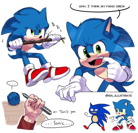 🌭Happy Sonic🍩🎗(slot closed) on Instagram: “Fang! 🦔  #sonicthehedgehog #sonic #Sonicmovie #digitalart #illustrations #animation #moviesonic #sonicfanart #hedgehog #fang #sanic  #수퍼소닉…” Sonic Movie Comic, Sonic Boom Fanart, Movie Sonic, Sonamy Comic, Sonic The Movie, Sonic Movie, Hedgehog Movie, Sonic Heroes, Sonic Funny