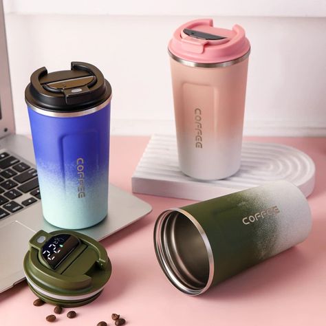 Thermos Coffee Mug, Frosted Coffee, Thermal Flask, Coffee Thermos, Travel Coffee Cup, Thermal Mug, Thermal Bottle, Portable Vacuum, Vacuum Bottle