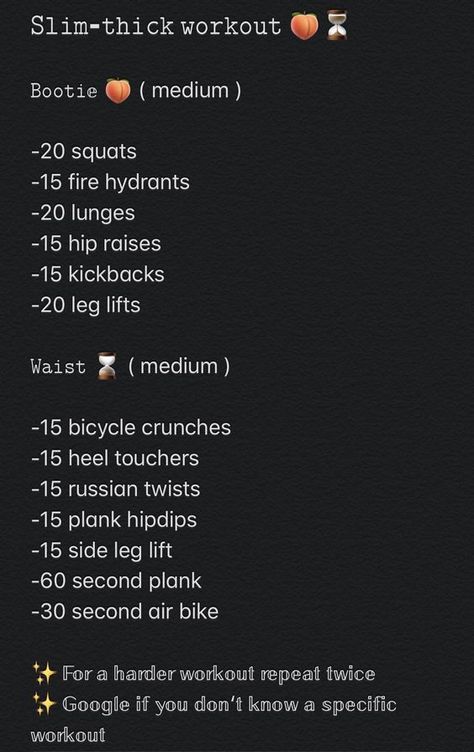 Slim-thick workout routine ideas Glute Workout Notes App, Glutes Workout Notes, Notes App Workout, Workouts Notes App, Workout Notes, Fitness Programs For Women, Online Diet, Teen Workout Plan, Summer Body Workout Plan