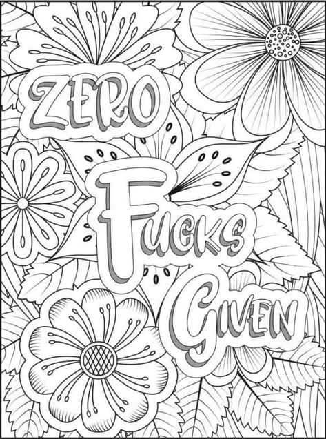 Color your way to a more positive outlook on life with this unique coloring book featuring 100 swear words and motivational quotes. Let your creativity flow as you color in the vibrant illustrations, and let the words inspire you to reach for your goals and live your best… #Mandalas #Mental_Health_Coloring_Pages_For_Teens #Bookish_Coloring_Pages #Curse_Word_Coloring_Book Bookish Coloring Pages, Curse Word Coloring Book, Sticker Images, Adult Coloring Books Swear Words, Free Adult Coloring Printables, Adult Coloring Books Printables, Swear Words, Swear Word Coloring Book, Adult Colouring Printables