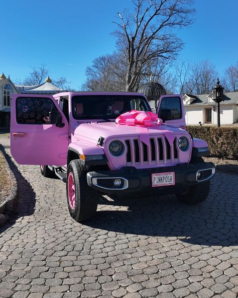 POV: I could really see myself driving a Pink Jeep 📸💖💗✨ #pinkjeep #pinkjeepwrangler #pinkjeepgirl #hellokittylover #hellokittycar Pink Jeep Wrangler, Virgo Energy, Jeep Interiors, Luxury Car Photos, Pink Cars, Hello Kitty Car, Custom Jeep Wrangler, Pink Jeep, Car Things