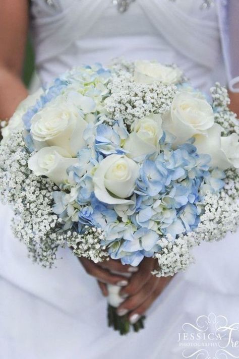 Teal Blue Weddings, Dream Wedding Reception, Blue Weddings, Blue Wedding Bouquet, Classic Wedding Decorations, Aisle Flowers, Bridal Bouquet Flowers, Blue Themed Wedding, Blue Wedding Flowers