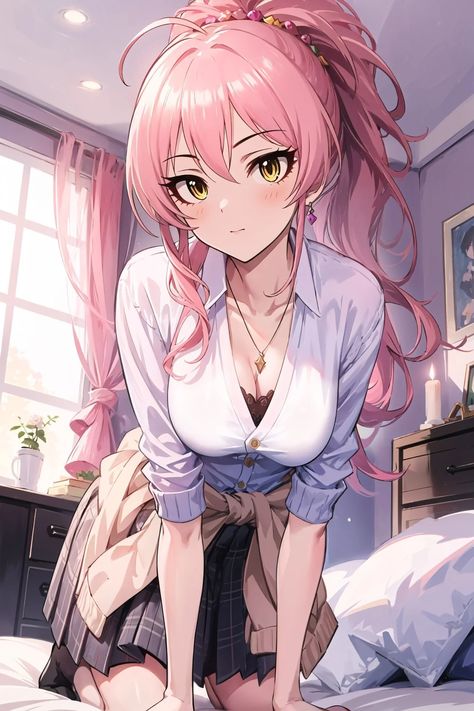 Mika Jougasaki, Idolmaster Cinderella, Idolmaster Cinderella Girls, Kawaii Girl, Anime Shows, Aesthetic Anime, Cinderella, Anime, Kawaii