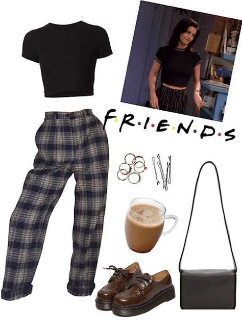 Rachel Green Outfits, 90s Inspired Outfits, Mode Grunge, Outfits 90s, Monica Geller, Outfit 90s, 90s Fashion Outfits, Hipster Outfits, 90s Outfit