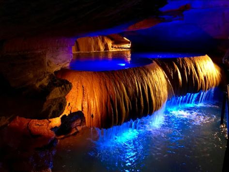 Underground Waterfall, Corydon Indiana, Iowa Travel, Zipline Adventure, Only In Your State, Underground Caves, Cave Tours, Indiana Travel, Zip Line