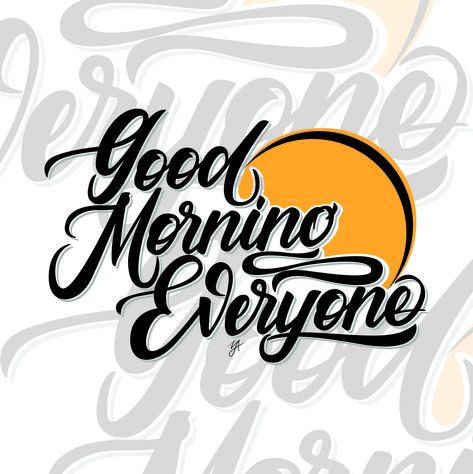 Logo Type, Lettering Logo, Good Morning Sunshine, Morning Everyone, Good Morning Everyone, Letter Logo Design, Good Morning Coffee, Boy Photography Poses, Boy Photography