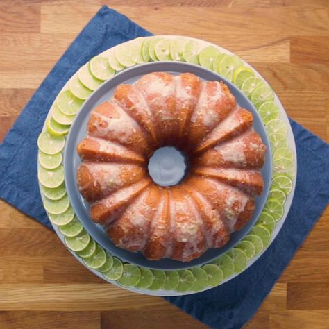 Key Lime Rum Cake Key Lime Rum Cake, Fall Recipes Kids, Rum Cake Recipe, Rum Cake, Sweet Tart, Favorite Dessert, Key Lime, Bundt Cake, Kid Friendly Meals