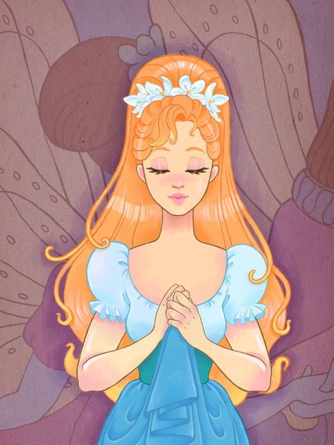 Thumbelina Non Disney Princesses, Laika Studios, Disney Animated Movies, Fairy Tale Characters, Disney Favorites, Just Pretend, Disney Princess Art, Princess Art, Cartoon Movies