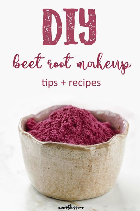 Make your own beet root powder makeup with the vibrant natural color of beets - here's what really works. Beet Root Powder, Beet Root, Diy Kosmetik, Beetroot Powder, Moisturizing Body Wash, Beauty Recipe, Powder Makeup, Diy Natural Products, Diy Makeup