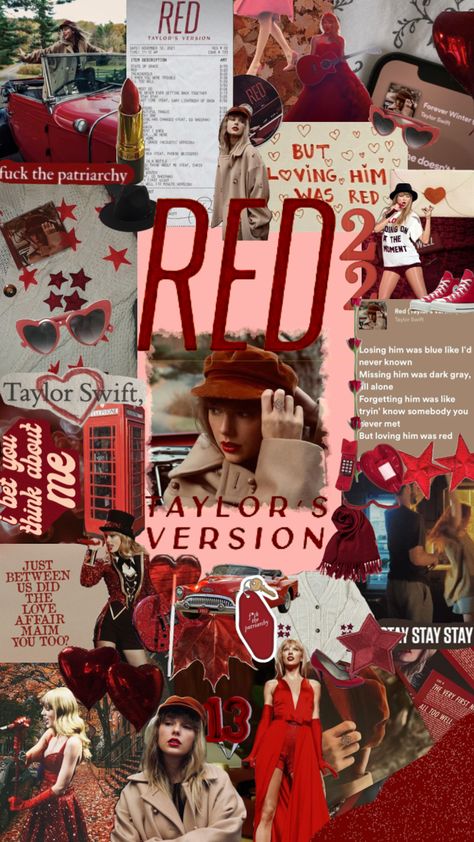 Taylor Swift//Red (Taylor’s version) ❤️ #taylorswift #red Taylor Swift Red Album, 22 Taylor, Loving Him Was Red, Taylor Swift Party, Taylor Swift Cute, Estilo Taylor Swift, Taylor Swift Posters, Swift Photo, Taylor Swift Red