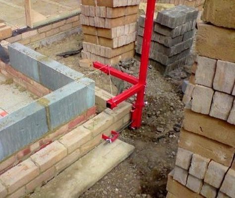 Bricklaying Tools, Construction Tools Buildings, Profile Set, Small House Designs, Brick Laying, Cement Projects, Masonry Work, Brick Art, Brick Masonry