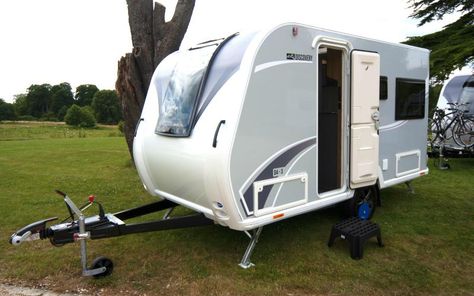 New ultra-lightweight caravan range from Bailey - Caravan News - New & Used Caravans & Caravanning Reviews - Out and About Live Caravan Uk, Bailey Caravans, Small Caravans, Hot Water System, Model Call, Rack Design, Camping Trailer, Water Systems, Out And About