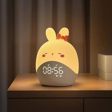 Rabbit & Duck LED Smart Alarm Clock with Night Light Tag a friend who would love this! FAST US Shipping Buy one here ——> https://prehype.shop/rabbit-duck-led-smart-alarm-clock-with-night-light/ #buyonline Mosquito Net Canopy, Duck Or Rabbit, Clock For Kids, Cartoon Rabbit, Sleep Routine, Touch Lamp, Rabbit Cartoon, Healthy Sleep, Elegant Art