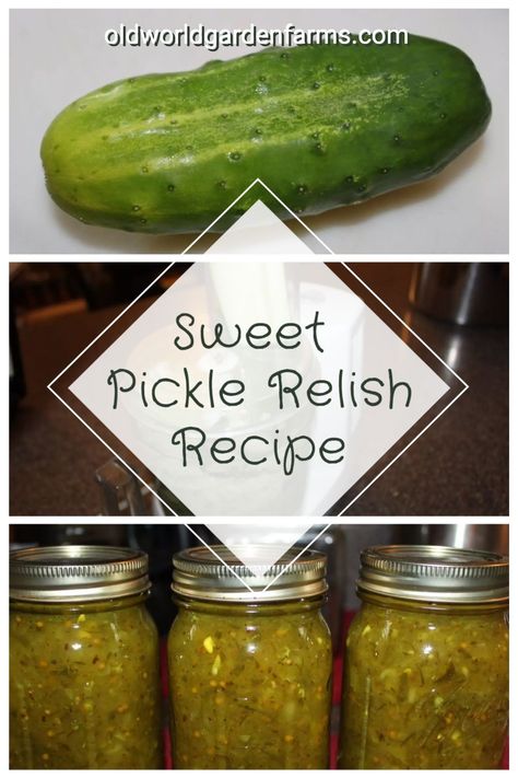 How To Make Sweet Relish, Sweet Pickle Canning Recipe, Sweet Relish Recipe Easy, Homemade Sweet Pickle Relish, How To Make Relish From Cucumbers, Refrigerator Relish Recipe, Easy Relish Recipes, Canning Sweet Pickle Relish, Pickled Relish Recipe