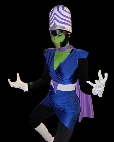 Mojo Jojo Cosplay, Him Powerpuff Costume, Mojojojo Costume, Powerpuff Girls Aesthetic Costume, Mojo Jojo Powerpuff, Mojo Jojo Costume, Powerpuff Girls Halloween, Power Puff Costume, Baddie Halloween