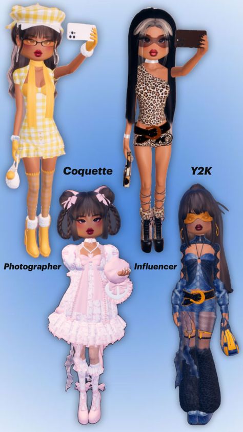 @deja_dti_17  Dress to impress outfits ~ xl1703 #dresstoimpress #dti #dtiinspo #dtioutfits #photographer #Y2K #coquette #influencer Coquette Influencer, Influencer Dti Outfit, Influencer Dress To Impress Outfit, Influencer Dress To Impress, Photographer Dress To Impress, Dress To Impress Y2k, Dress To Impress Outfits, Dti Fits, Outfits Y2k