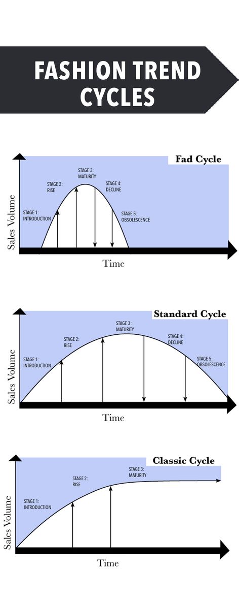 Fashion Cycle Graph, Fad Fashion, Fashion Theory, Fashion Facts, Fashion Cycle, Fashion Career, Gaucho Pants, Fashion Vocabulary, Career Fashion