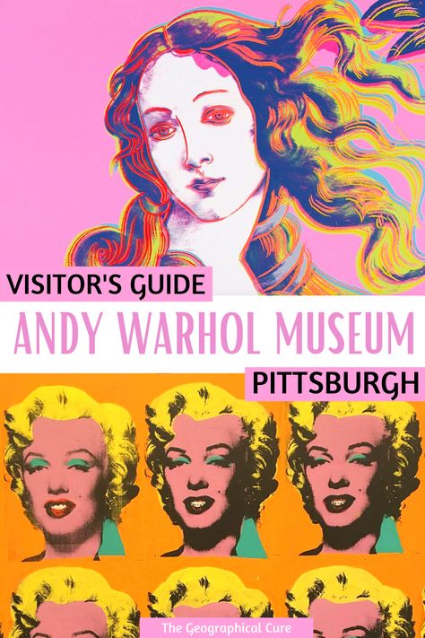 Andy Warhol Museum Pittsburgh, Pop Art Museum, Pop Art Magazine, Andy Warhol Museum, Andy Warhol Pop Art, Visit Philly, Andy Warhol Art, East Coast Usa, Warhol Art