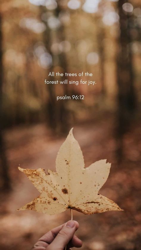 Christian Autumn, Jehovah Shalom, Christian Wallpaper Aesthetic, Psalm 96, Autumn Wallpaper, Aesthetic Autumn, Wallpaper Aesthetic, Psalms, Bible