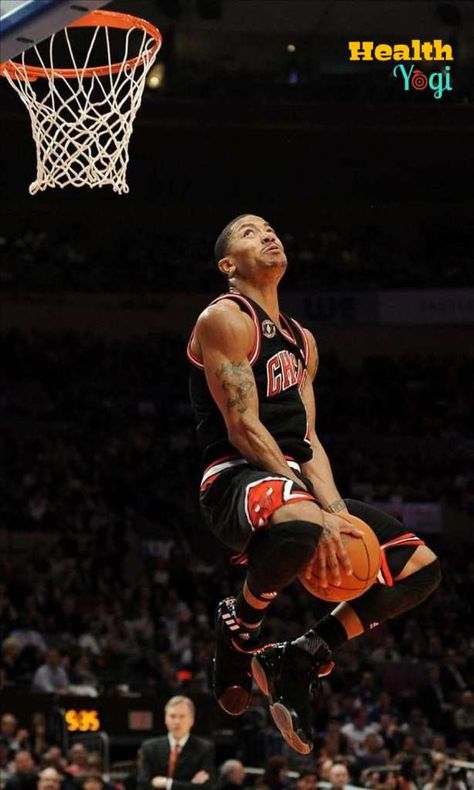 Derrick Rose Workout, Diet, Age, Height, Body Measurements And Instagram Photos 2019 - Health Yogi Derrick Rose, Basketball Player, Basketball