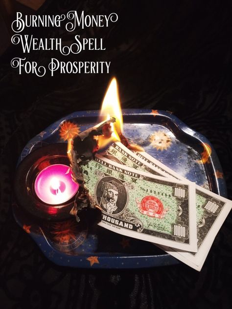 Using money, either torn or burnt, is a popular tactic in many Hoodoo spells. Burning money however is also part of an ancient Chinese tradition which dates back to the 1600s or earlier. Ancestor Money, Burning Money, Pregnancy Spells, Hoodoo Conjure, Hoodoo Spells, Money Spells That Work, Money Spell, Money Notes, Healing Spells