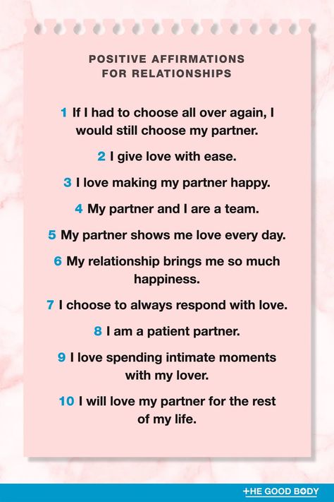 10 Positive Affirmations for Relationships on Pink Note Paper with Pink Marble Background Finding The Right Person, Banish Negativity, Shadow Work Spiritual, Relationship Affirmations, Holistic Diet, Vision Board Photos, Stomach Problems, Daily Positive Affirmations, Couple Relationship