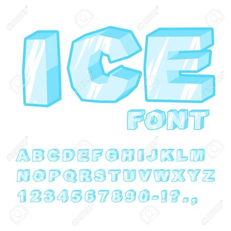 Ice Font. Cold Letters. Transparent Blue Alphabet. Frosty Alphabet... Royalty Free Cliparts, Vectors, And Stock Illustration. Image 60551564. Ice Font, Coffee Fonts, Ice Logo, Lettering Download, Presentation Design Layout, Graffiti Lettering Fonts, Letter Symbols, Winter Books, Hand Lettering Art