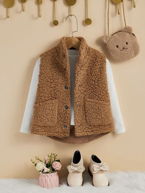 Big Sister Kit, Sherpa Outfit, طفلة حديثة الولادة, Outfits Con Jeans, Stylish Winter Outfits, Estilo Hippie, Fashion Sewing Pattern, Toddler Girl Outfits, Girls Jacket