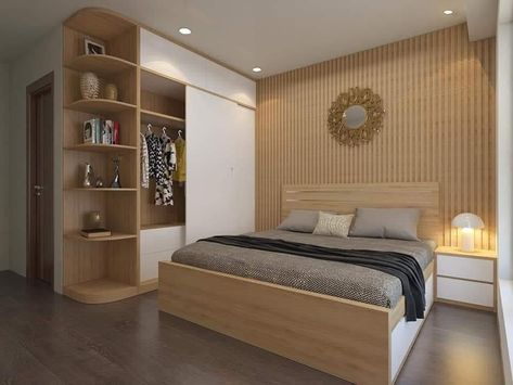 Bedroom 4x4, Teen Bedroom Layout, Small Bedroom Inspiration, Simple Bed Designs, Flat Interior Design, Bedroom Layout, Flat Interior, Simple Bed, Bedroom Decor Design