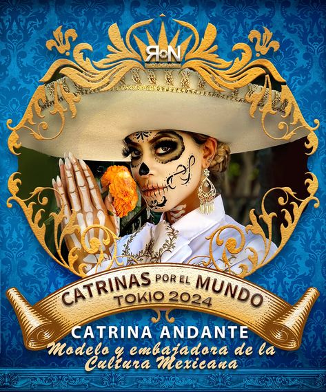 Agradecemos enormemente a la hermosa modelo y maquillista Livette Rubalcaba, ella es La Catrina andante y colabora con nosotros por segunda vez, también es embajadora de la cultura Mexicana en EU.Estará presente en la exposición de fotos Catrinas por el mundo 2024, Tokio🇲🇽🇺🇸🇯🇵🌼 Livette Ruvalcabaさんは、モデ�ルでもあって、メイキングもします。今回は２回目のコラボになります、有難う御座います。 Agradecimientos a: @_livette_ @lacatrinaandante #Catrinasporelmundo #lascatrinasdejapón #R_NPhotography #Diademuertosenjapon