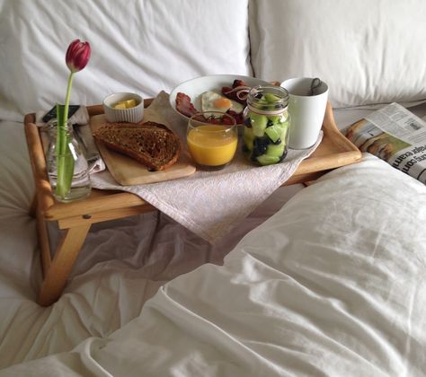 Father's Day Breakfast in Bed | Maison Jen Breakfast In Bed Ideas, Fathers Day Brunch, Crispy Recipes, Skewer Sticks, Good For The Soul, Mini Pancakes, Old School Music, The Breakfast, Bed Ideas