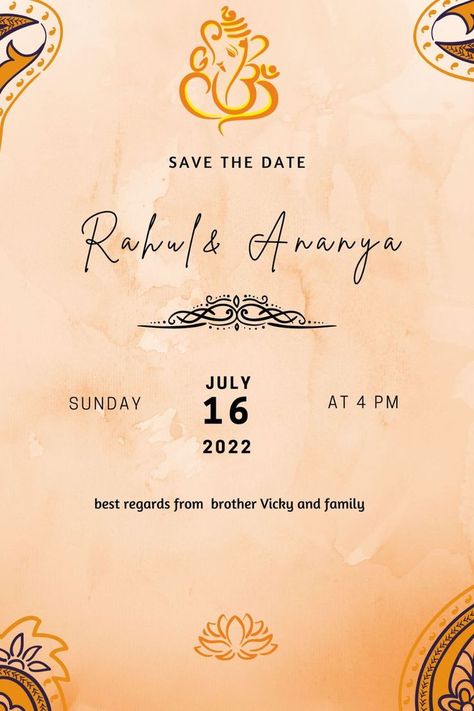 Save The Date Traditional, Wedding Save The Date Design, Save The Date Posters, Save The Date Design, Date Design, Save The Date Designs, Wedding Save The Date, Wedding Templates, Wedding Invitation Design