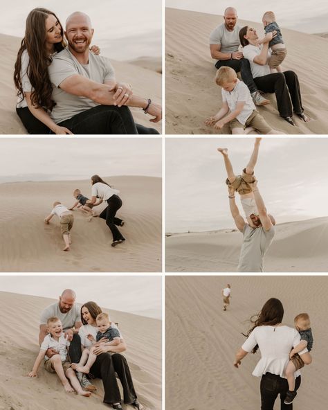 The Draper’s🤍 I had such a great time photographing this beautiful family! We adventured to the sand dunes and as you can see the kiddos had a great time playing in the sand!☺️ I truly love when clients trust me enough to drive 1.5 hrs away to the most incredible locations! The beauty about locations like this is it feels less of a photoshoot and more of an adventure! I get to capture your kids playing and having fun like they normally would!🤩 Sand Dunes Photoshoot Family, Dunes Family Photoshoot, Dunes Photoshoot, Sand Dunes Photoshoot, Playing In The Sand, Photoshoot Family, Utah Family Photographer, Sand Dunes, Beautiful Family