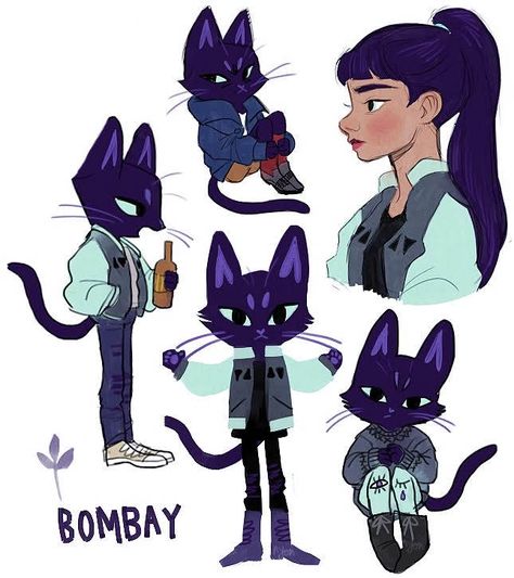 Oc Cartoon Character, Cat Character Design, Arte Indie, Cat Character, Wow Art, Cartoon Character Design, 영감을 주는 캐릭터, Character Design References, Draw Your