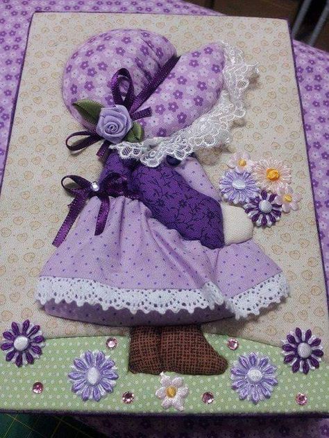 Girl Quilts Patterns, Applique Quilt Patterns, Sunbonnet Sue, Applique Quilting, Pola Sulam, Sewing Appliques, Doll Quilt, Girls Quilts, Applique Patterns