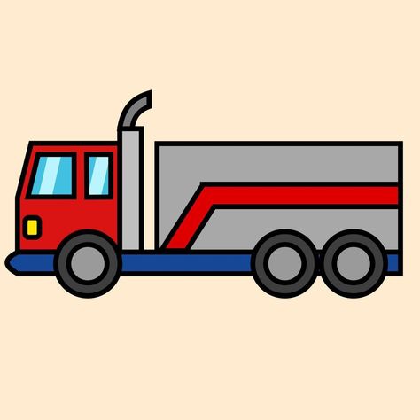 red color truck cartoon illustration design. designs for children's books. Truck Cartoon, Books For Free, Cartoon Illustration, Children's Books, Children’s Books, Red Color, Childrens Books, Vector Art, Illustration Design