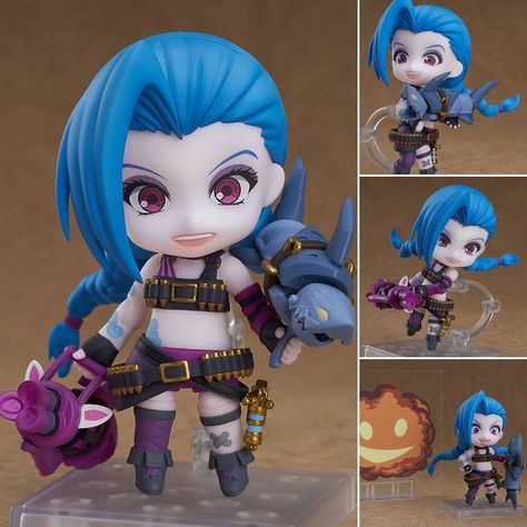 Good Smile Company on Instagram: “From "League of Legends" comes a Nendoroid of Jinx! She comes with Fishbones, her rocket launcher, and Pow-Pow, her minigun, so you can…” Rocket Launcher, Jinx League Of Legends, Birthday Wishlist, Christmas Mood, Good Smile, League Of Legends, Rocket, The Game, Mood Board