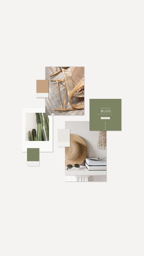 Brand Design Moodboard, Boho luxe branding, minimal luxe, green  colour palette, sand colour palette     #brandmoodboard #moodboard #boholuxemoodboard #bohomoodboard Luxe Branding, Mood Board Layout, Pattern Packaging, Design Moodboard, Green Colour Palette, Mood Board Inspiration, Boho Luxe, Iphone Wallpaper Vintage, Mood Board Design