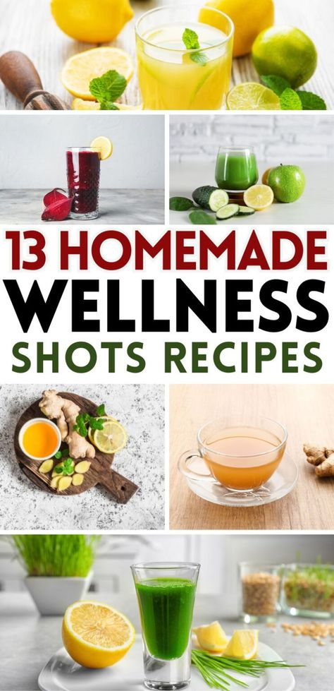 13+ Wellness Shot Recipes For Overall Health & Wellbeing – Eat Those Plants High Protein Smoothie Recipes, Diy Wellness, High Protein Smoothies, Keto Smoothie Recipes, Energy Shots, Wellness Shots, Protein Smoothie Recipes, Juicer Recipes, Shot Recipes