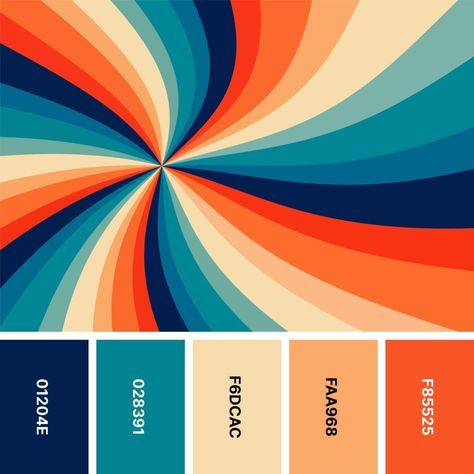 Blue Complementary Color Scheme, Toy Poster, Color Palette From Image, Disney Minimalist, Birth Colors, Vintage Colour Palette, Apartment Hacks, Colour Swatches, Retro Color Palette