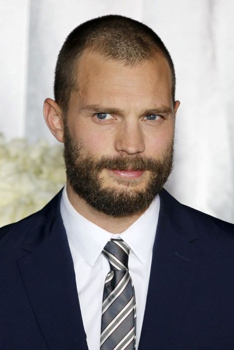 Jamie Dornan #widowspeak #widowspeakhair ❤ What is a widow’s peak? Where does its name come from? Is it a flaw? There are so many questions, as well as a plethora of wrong answers. Here, based on amazing hairs ideas spotted on celebrities, we will get things straight about the V-shaped hairline and show you that it has nothing to do with flaws. #lovehairstyles #hair #hairstyles #haircuts Widows Peak Hairstyles Mens, Men’s Short Hairstyles Widows Peak, Men’s Hair Cuts Widows Peak, Mens Hairstyles With Widows Peak, Men’s Hairstyles With Widows Peak, Men’s Hair Widows Peak, Mens Hairstyles Side Part, Hairstyles Side Part, Brunette Men