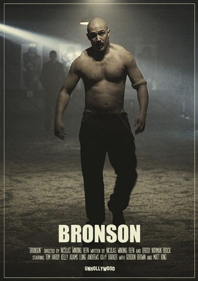 Bronson poster Tom Hardy Bronson, Bronson 2008, Tom Hardy Movies, Matt King, Bald Men Style, Gangster Movies, Gordon Brown, Mens Business Casual Outfits, Charles Bronson